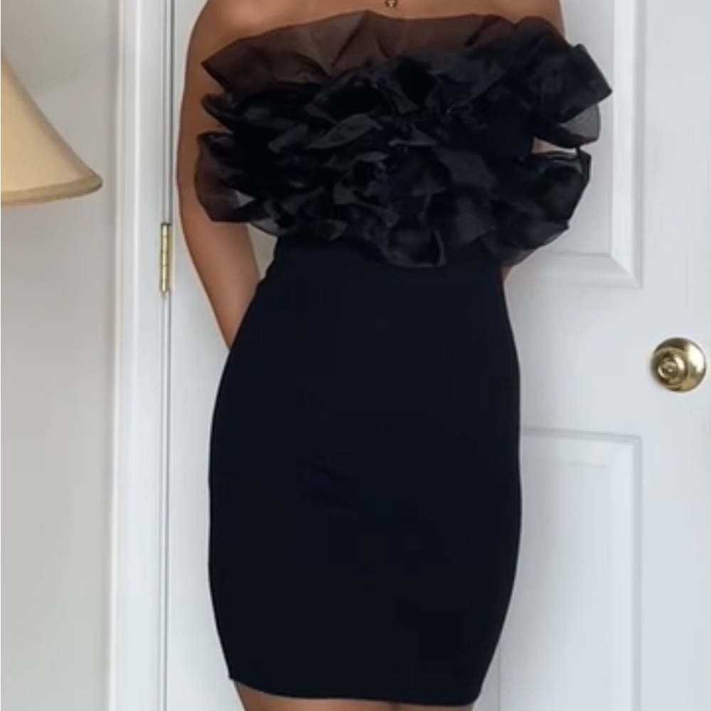 Rib organza dress from Zara - Picture 2 of 3